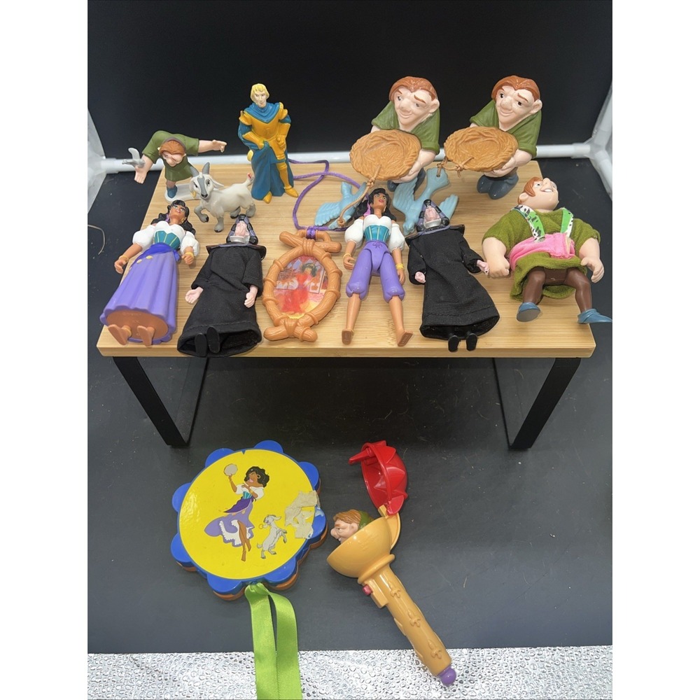 VTG Lot Of 13 Hunchback Of Note Dame Vintage Figurines 1990's